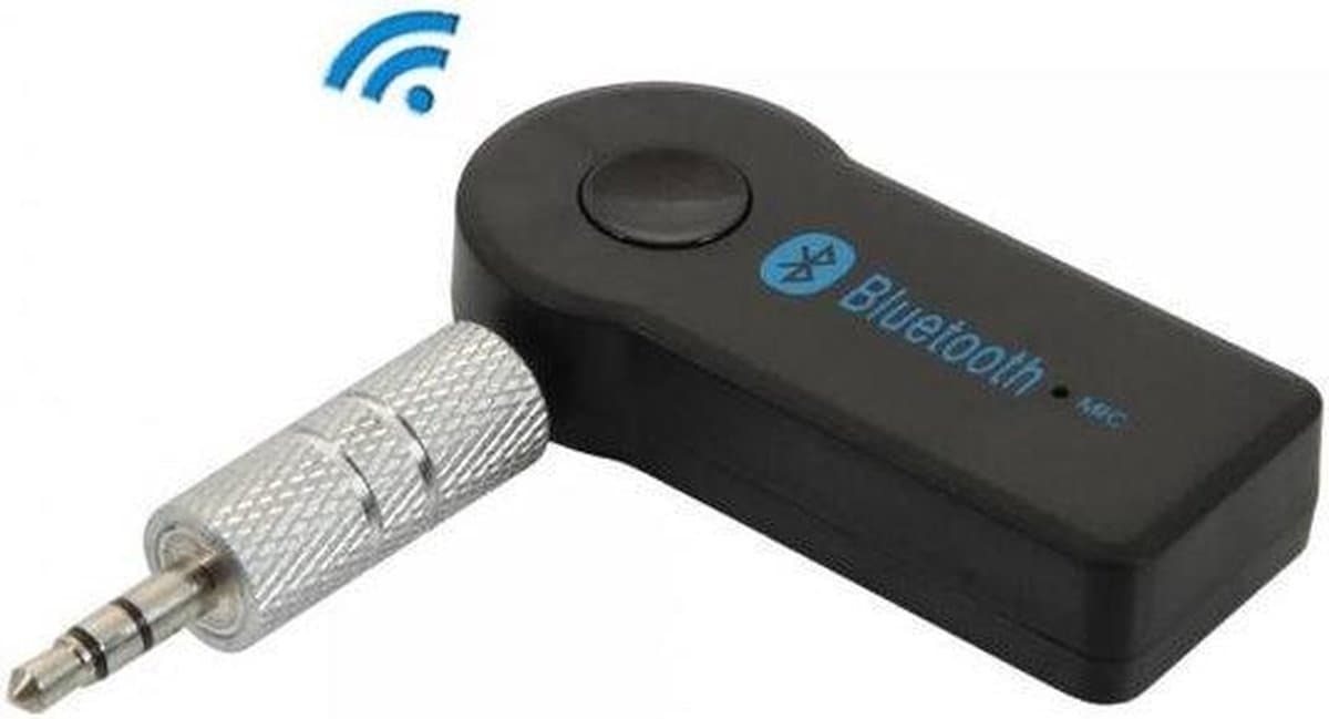 Bluetooth Wireless Muziekontvanger - Audio Music Streaming Adapter Receiver - Handsfree Carkit & Thuisgebruik - MP3 Player 3.5mm aux aansluiting - Stereo Audio Output - Geweldige Geluidskwaliteit — afbeelding 1