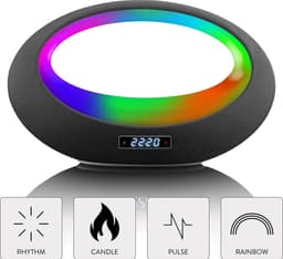 Lenco BT-210 - Bluetooth Speaker Draadloos - LED Licht - Zwart — thumbnail 5