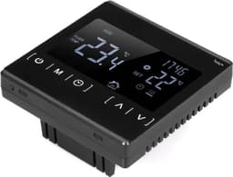 TechU™ Slimme Thermostaat Optic – Alleen voor Elektrische Vloerverwarming – Zwart – App & Wifi – Google Assistant & Alexa Amazon — thumbnail 2
