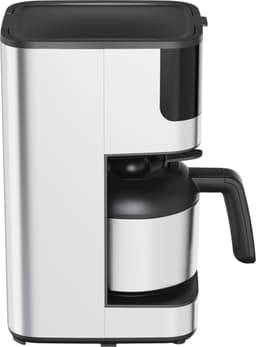 Inventum KZ818D - Koffiezetapparaat - 1,2 liter - 10 kopjes - Filter 1x4 - Thermoskan - Display met timer - Filterkoffie - RVS/Zwart — thumbnail 2