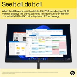 HP Elitedisplay E24q G5 - QHD IPS Monitor - 24 inch — thumbnail 12