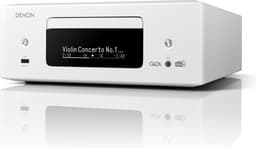 Denon CEOL N-12 DAB+ Alles-in-een-Hifisysteem met CD-speler, DAB/FM-radio, HDMI ARC, HEOS® Built-in streaming en Inclusief Speakers- Wit — thumbnail 1