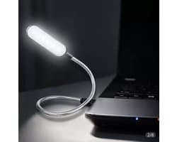 IBBO® - Flexible Laptop Lampje - LED Toetsenbord verlichting - USB - leeslampje - USB LED Verlichting