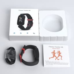 DrPhone KidstimeX12 – Smartwatch Voor Kinderen – Waterdichte Smartwatch – Smartwatch Met Notificaties Meldingen – Hartslagmeter – Stappen & Calorietelleren – Licht Paars — thumbnail 4