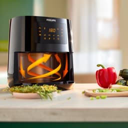 Philips Essential 3000 Series Airfryer L - HD9252/90 - 4L - Tot 4 Personen — thumbnail 6