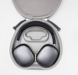 PREMIUM TCH Case voor AirPods Max - Hoes - Cover - Blauw - Always on magneet - Always Off - Hard Case - Accessoires — thumbnail 1