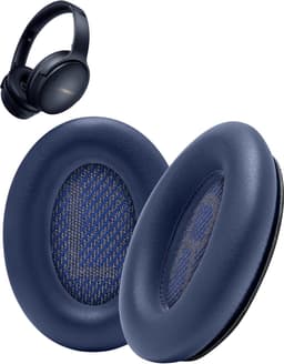 Vervangende oorkussens voor Bose QuietComfort 45 / QC45 / QuietComfort SE - Oorkussens voor koptelefoon - Ear pads headphones - Blauw — thumbnail 1