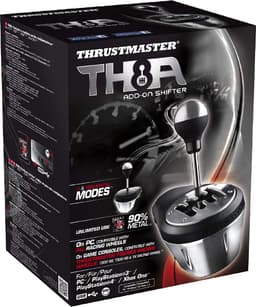 Thrustmaster TH8A Add-On Shifter – Realistische Versnellingspook – Geschikt voor PC, PS5, PS4, Xbox Series X|S & Xbox One – 100% Metaal – H.E.A.R.T. Technologie — thumbnail 2