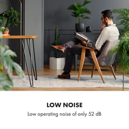 Klarstein mobiele airconditioner met luchtafvoerslang, 4-in-1 airconditioner met ventilator, luchtontvochtiger & nachtmodus, kleine & draagbare airconditioner voor thuis & op kantoor, app-bediening, 12000 BTU,1 kW voor 59 m² - Afstandsbediening — thumbnail 19