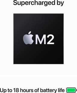Apple Macbook Air (2023) MQKW3N/A - 15 inch - M2 - 256 GB - Middernacht — thumbnail 3