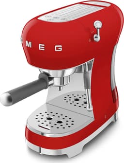 SMEG ECF02RDEU - Handmatige espressomachine - Rood - Stoompijp — thumbnail 3