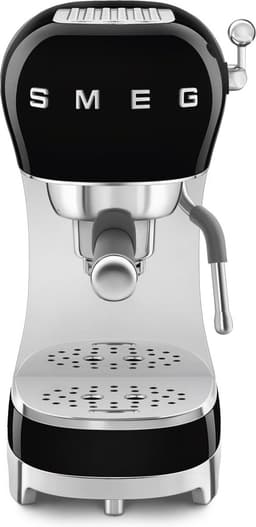 SMEG ECF02BLEU - Handmatige espressomachine - Zwart - Stoompijp — thumbnail 1
