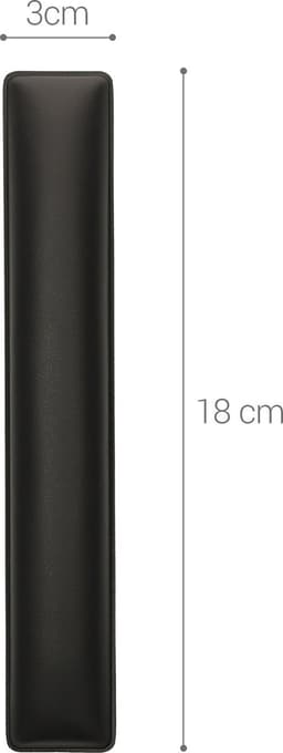 kwmobile band geschikt voor TurtleBeach Stealth 700 Gen 2 - Koptelefoonband in zwart - Zachte hoofdband voor hoofdtelefoon — thumbnail 2
