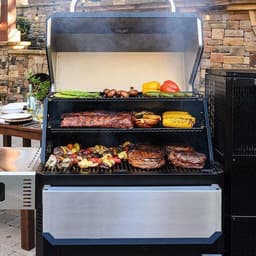 Masterbuilt Gravity Series 1050 Digital Charcoal Grill + Smoker barbecue — thumbnail 4