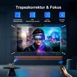 Equivera Mini Beamer - Draagbare Beamer - Beamer - Mini Beamer Projector - Projector - Mini Projector — thumbnail 2