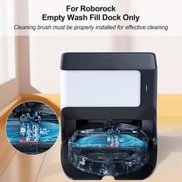 2 stuks reinigingsborstels geschikt voor Roborock S7 MaxV Ultra / S7 Pro Ultra/S8 Pro Ultra/G10s, CTDMJ rolborstel, onderhoudsborstel, afneembare accessoires voor hogedruk-reinigingsrollerborstels — thumbnail 4