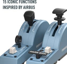 Thrustmaster TCA Quadrant Airbus Edition - Flight Control Systeem - Add-On voor TCA Quadrant - voor PC — thumbnail 4