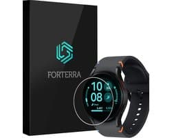 Screenprotector Geschikt voor Samsung Galaxy Watch FE (40mm) - Sterk & Shockproof - Tempered Glass - Gehard Glas - Beschermglas Screen Cover - Bescherm Protector voor Smartwatch