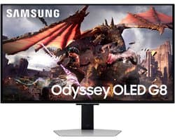 Samsung Odyssey G8 LS32DG802SUXEN - 4K QD-OLED Smart Gaming Monitor - 240hz - 32 inch