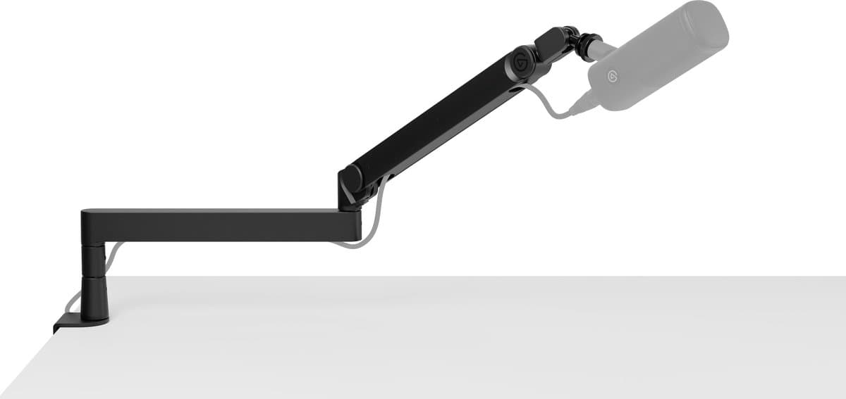 Elgato Wave Mic Arm Pro LP - Microfoon Arm - Bureauklem - Kabelmanagement - Zwart — afbeelding 1