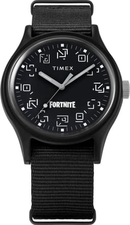 Timex MK1 x Fortnite TW2W97000 Horloge - Textiel - Zwart - Ø 40 mm — thumbnail 5