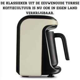 Turkse Koffiezetapparaat - 535W Automatische Temperatuur Instelling - Turks Koffiezetapparaat Anti-Overloopsysteem - 300 ml Capaciteit — thumbnail 4