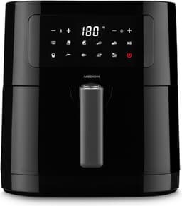 MEDION Heteluchtfriteuse E40 XL (frituurmand van 5,3 liter, 2.150 watt, 9 automatische programma's, bakfunctie, olievrij frituren, touch bedieningspaneel, LED-display) — thumbnail 2