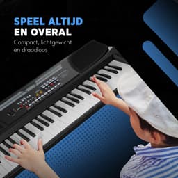 Finesse Keyboard Piano - 54 Keys - Pianostickers - Elektrische Piano - Digitale Piano - Kind - Volwassenen — thumbnail 5