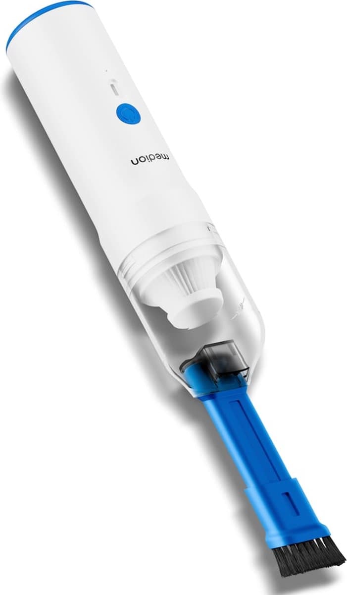 MEDION handstofzuiger (oplaadbare accu, snoerloos, 3-in-1 stofzuiger, luchtpomp- en blaasfunctie, krachtige 5 kPA zuigkracht, stofreservoir, USB-C, MD19877) — afbeelding 1