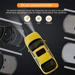 Dual Dashcam - Dashcam Voor Auto 1080p Full HD - Voor en Achter Camera incl. 32GB SD-kaart – Auto Camera - Met Loopopname en G-sensor – LCD Scherm — thumbnail 5