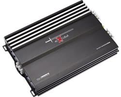 Excalibur X500.4 - Autoversterker - 4-Kanaals - 2000W Piek / 4 x 50W RMS - 4Ω - 150mV–8V Input - Instelbare Crossover - MOSFET Voedingsmodule