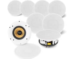 Inbouw speaker set (4x) - Power Dynamics WCS50 wifi plafondspeakers Bluetooth - 400W