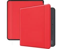 Lunso Geschikt voor Kobo Forma hoes (8 inch) - sleepcover - Rood