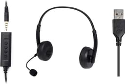 Sandberg - 126-21 - hoofdtelefoon - Bedraad - Kantoor - Zwart - 2in1 - callcenter — thumbnail 4