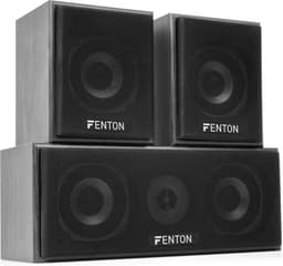 Surround set home cinema 5.0 - Fenton 1150 Watt - Complete set met 5 speakers - Zwart — thumbnail 5
