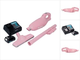 Makita CL108FDSAP Steelstofzuiger roze 12V Max 2.0Ah — thumbnail 1