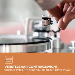 Lenco Platenspeler met Bluetooth - LBT-188WA - Bruin — thumbnail 2