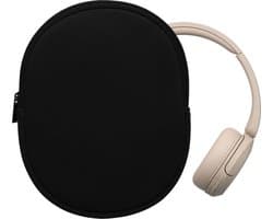 kwmobile hoes geschikt voor Sony WH-CH520 / WH-CH510 / MDR-ZX110 - 22,5 x 17 cm - Beschermhoes voor headset in zwart - Van neopreen — thumbnail 1