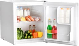 KitchenBrothers Mini Koelkast - 40L - Kleine ijskast - Vrijstaand - Minibar - Frigo - Compact - Wit — thumbnail 1
