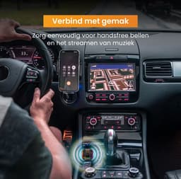 R2B Telefoonhouders Auto Zuignap met Draadloze Oplader + Bluetooth Transmitter Auto - Raam/Dashboard/Ventilatie - Gsm Houder Auto - FM Transmitter - Autolader - Auto Accessoires — thumbnail 5