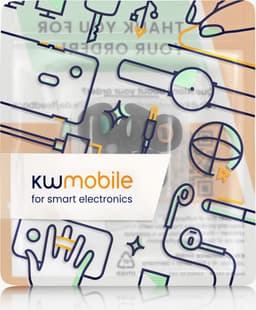 kwmobile 6x cover voor oordopjes - geschikt voor Sony WF-1000XM5 - Van memory foam in zwart - Maat S, M en L — thumbnail 3