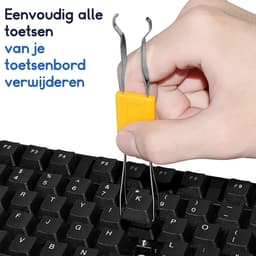Ibley Keycap verwijderaar & keycap switch puller Rood - 2 in 1 - Mechanisch Gaming toetsenbord schakelaar puller - Toetsverwijderaar — thumbnail 2