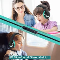 Velox Koptelefoon Kinderen Met Draad - Koptelefoon Kinderen Vanaf 2 Jaar — thumbnail 2