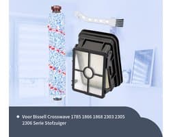 Replacements® Onderdelen geschikt voor Bissell Crosswave - NIET de Cordless Max en X7 - 3-delig