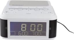 SILVERCREST Bluetooth-wekkerradio wit - qi charger - Dubbel alarm – radio of DAB+ beltoon | Externe FM-antenne — thumbnail 5