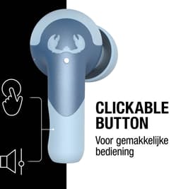 Fresh 'n Rebel Twins Ace – Draadloze Bluetooth Oordopjes met Active Noise Cancelling - IPX4 Waterdicht - 34 uur Speeltijd - Vivid Blue — thumbnail 5