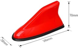 VCTparts® Universele Haaienvin Autoradio Antenne Wit - Shark Fin AM FM Dakantenne Auto Universeel met Eenvoudige Installatie Moderne Upgrade — thumbnail 2