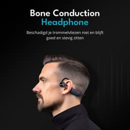 Bone Conduction Headphone met Case | Sport Koptelefoon | bluetooth en mp3 | Met Licht | Waterdicht — thumbnail 4