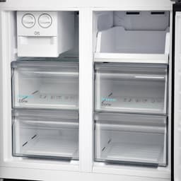 Sharp SJNFA15IMXBDEU - Amerikaanse koelkast - 4 deurs - 488 liter - energie label D - Advanced No Frost - zwart — thumbnail 4