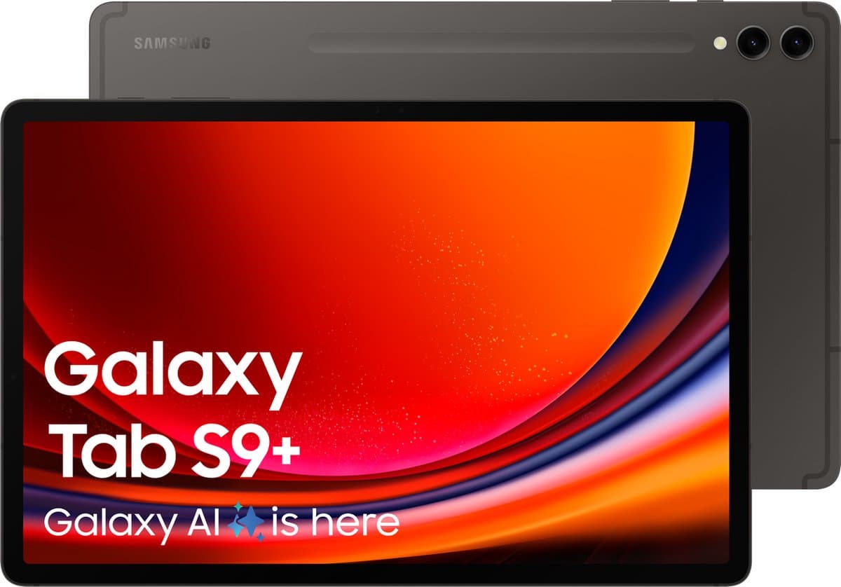 Samsung Galaxy Tab S9 Plus - WiFi - 256GB - Graphite — afbeelding 1